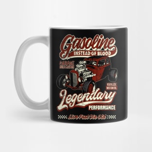 Gasoline instead of blood Hot Rod III Mug